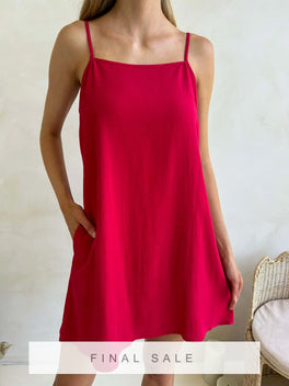 Libra Dress - Red Dress