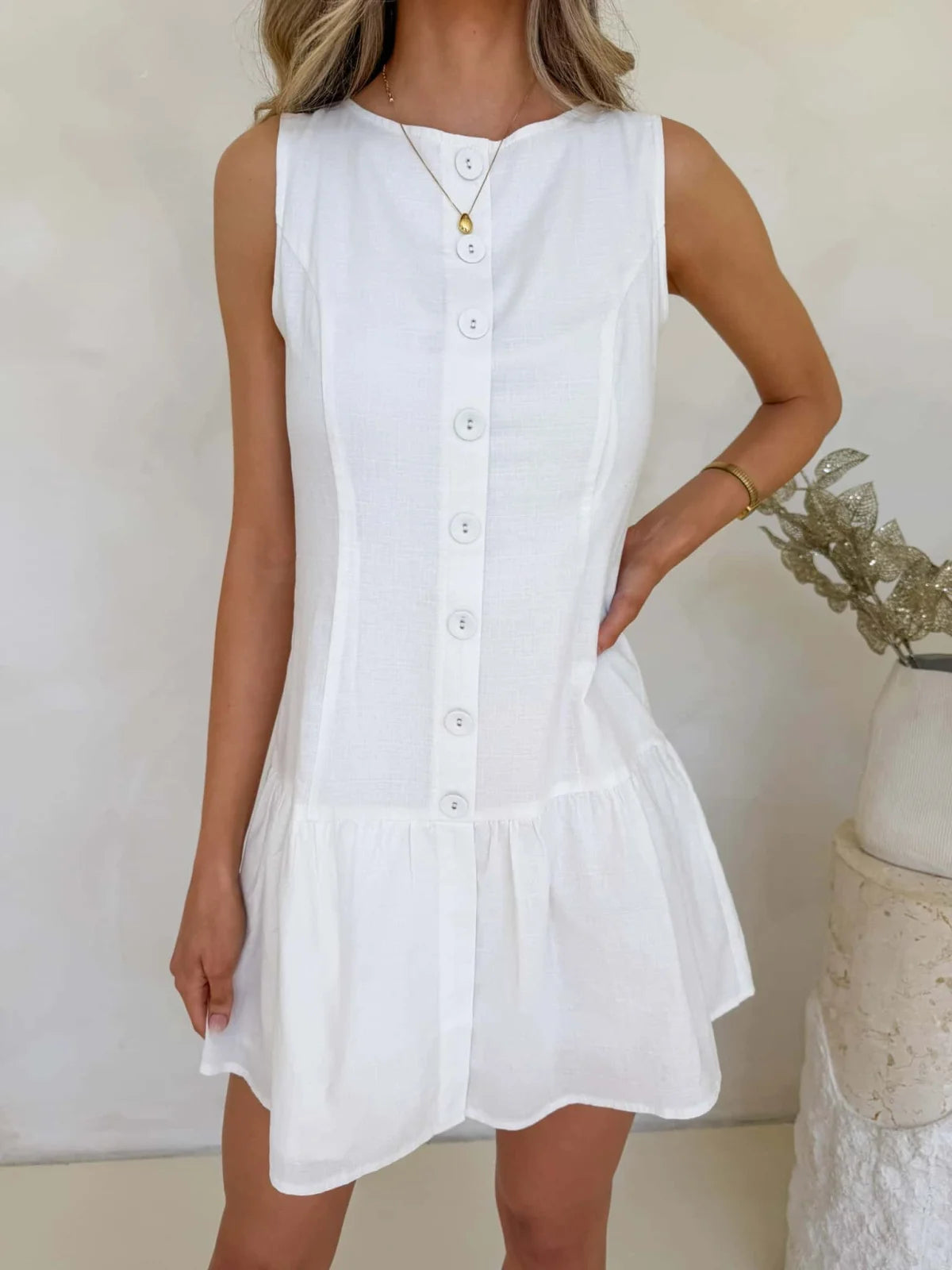 Lila Dress - White Dress
