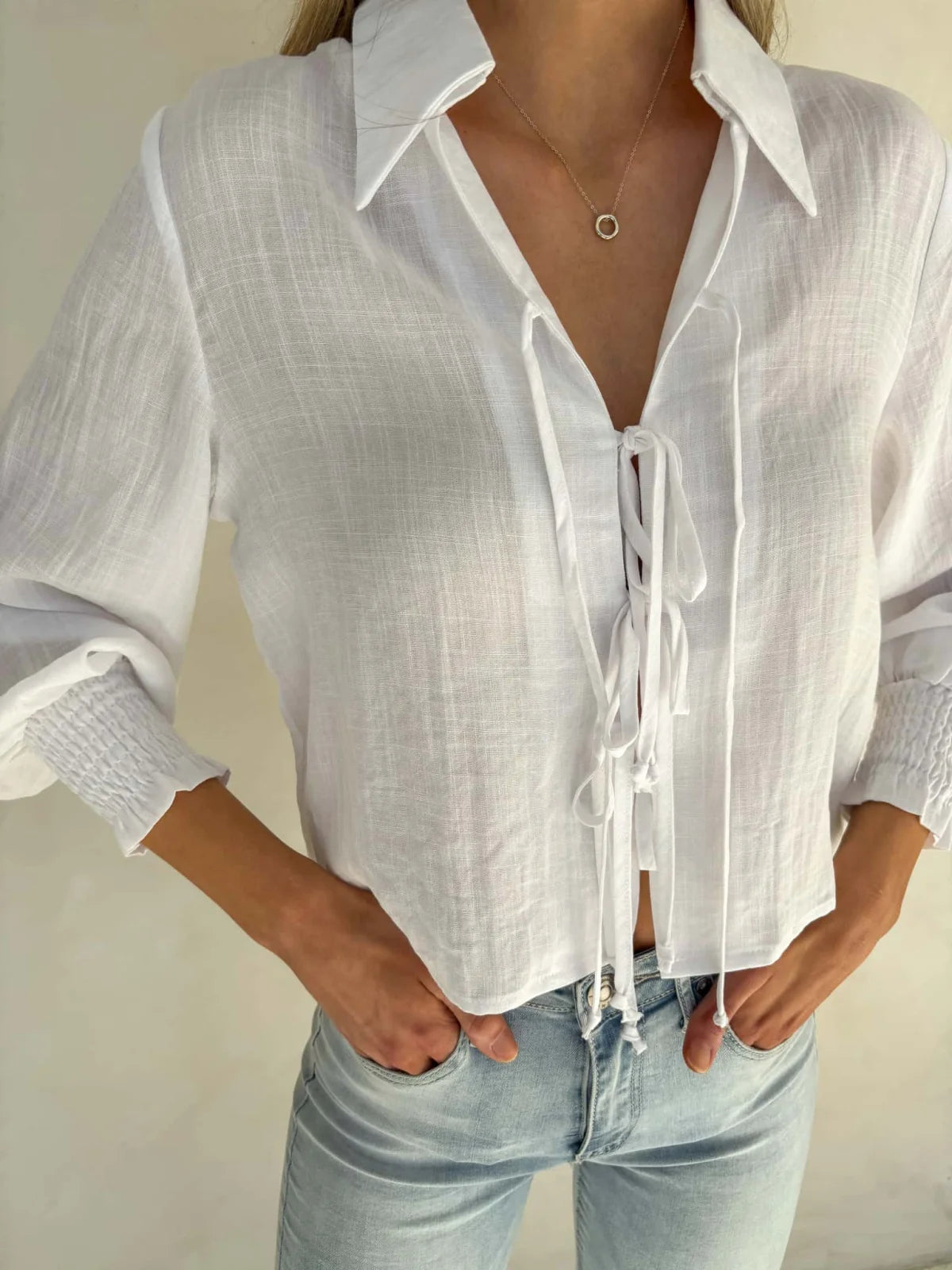 Luca Shirt - White Tops