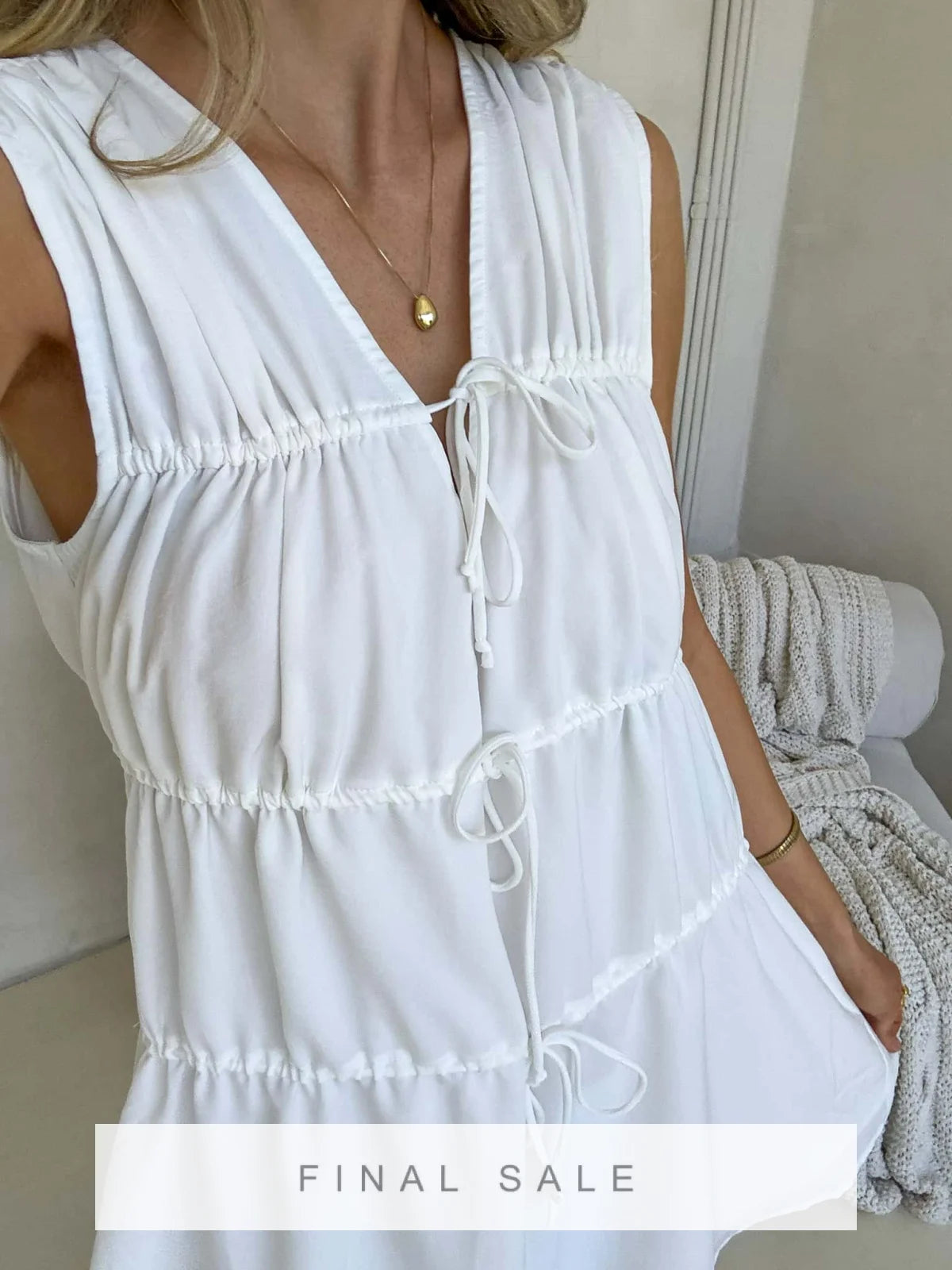 Mae Dress - White Dress