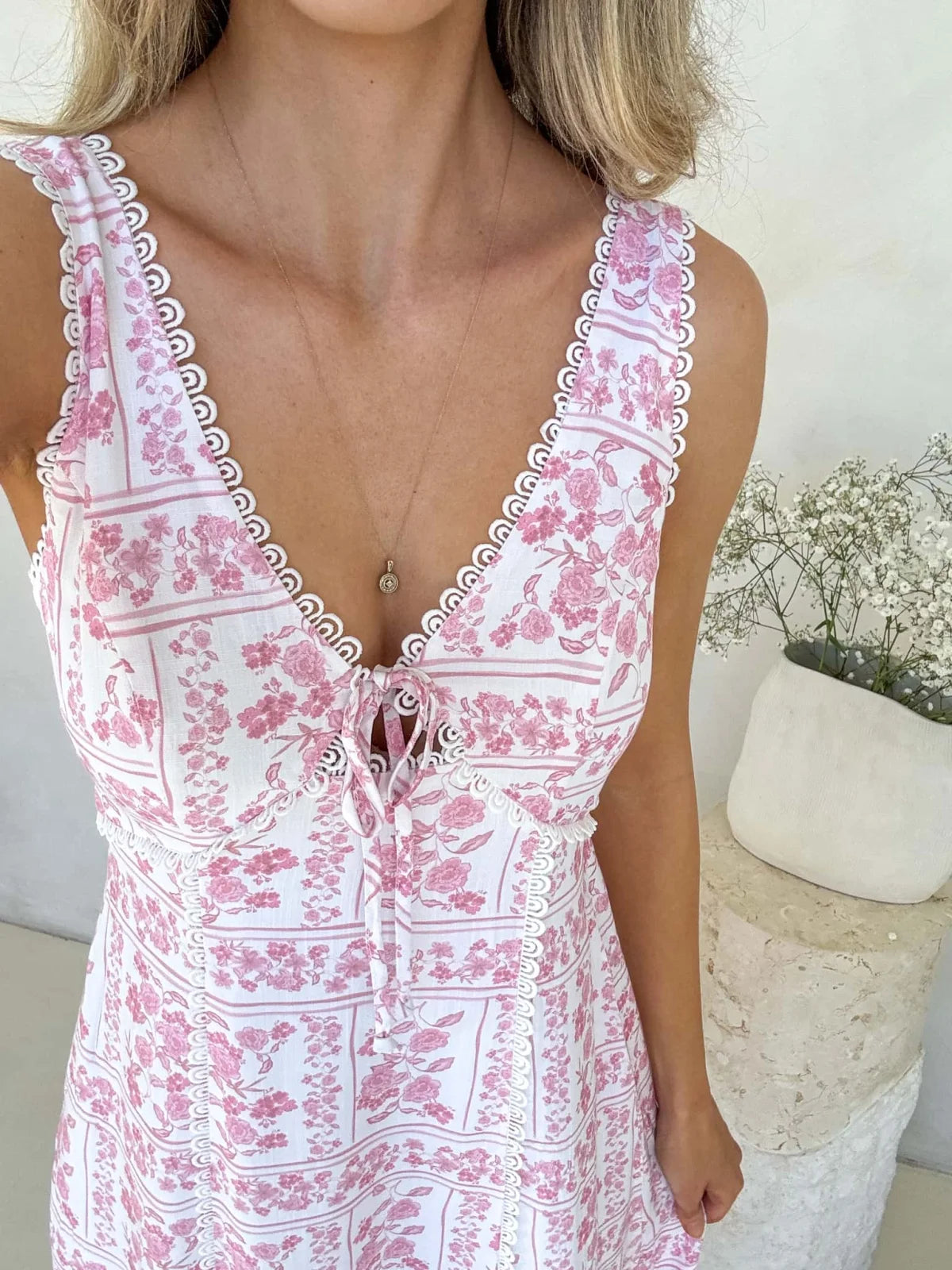 Margot Maxi - Petal & Poise Print Dress