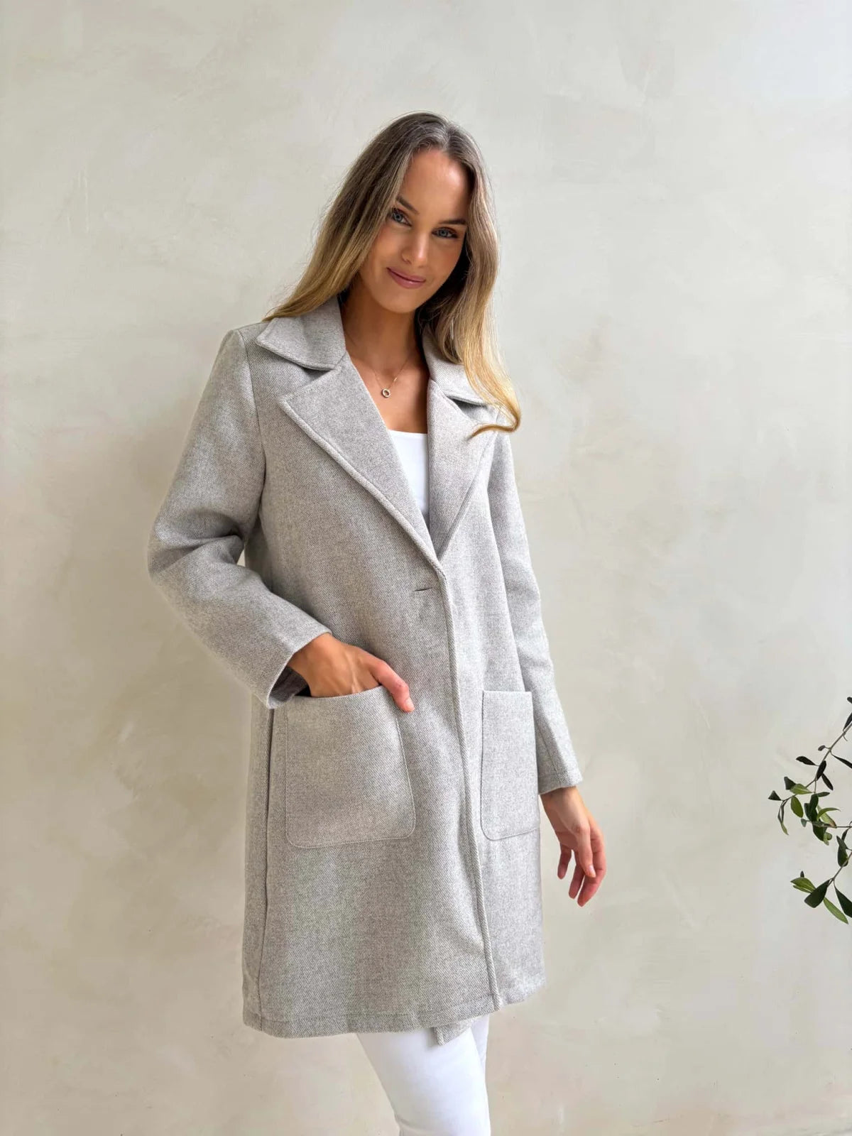 Melbourne Coat - Grey Outerwear
