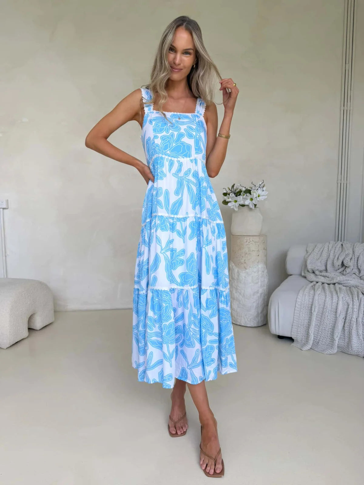 Nelli Maxi Dress - Hamilton Print Dress