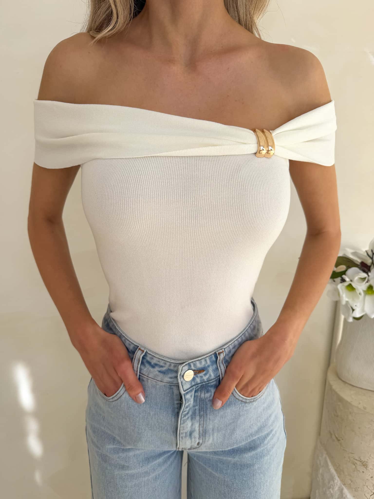 Ryder Top - White