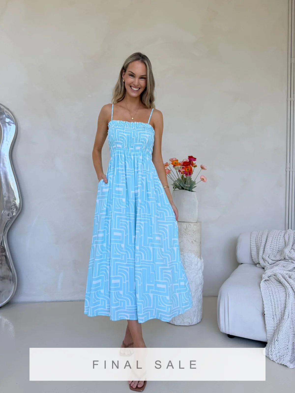 Palm Cove Dress - Laguna Print Dress