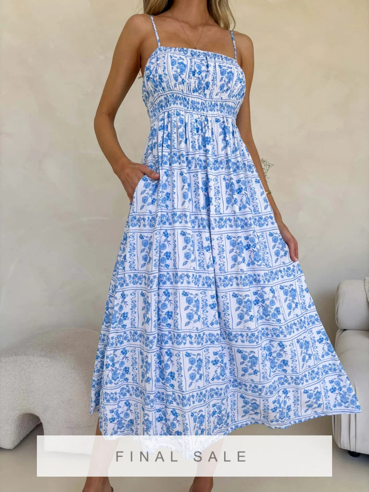Solene Dress - Amara Print Dress
