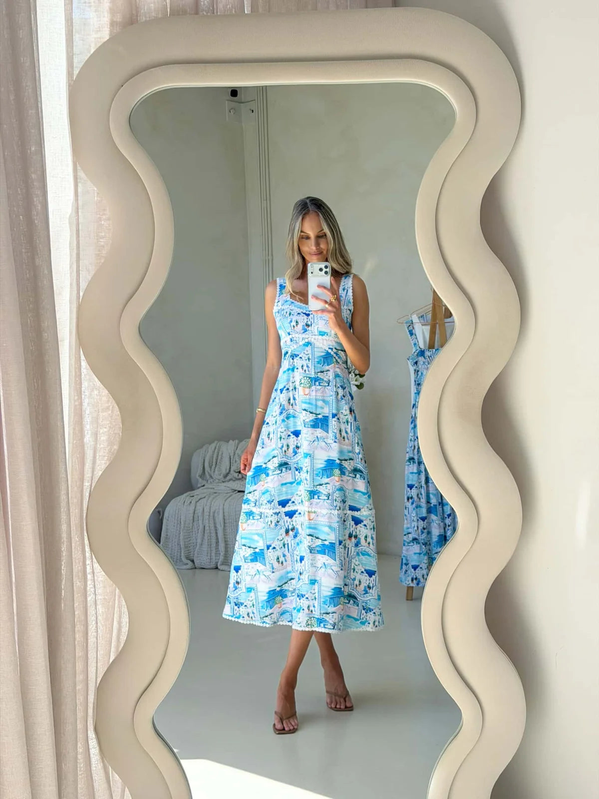 Stella Dress - Casa Del Sol Print Dress