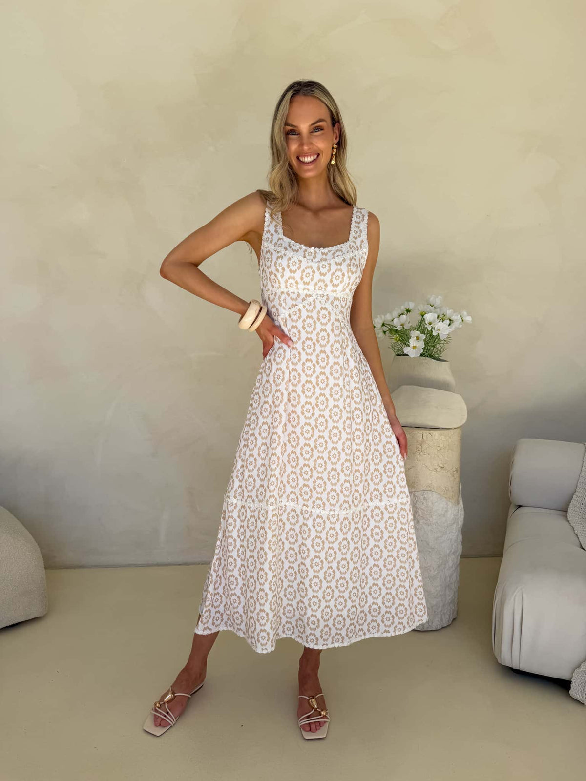 Stella Dress - Whisp & Willow Print