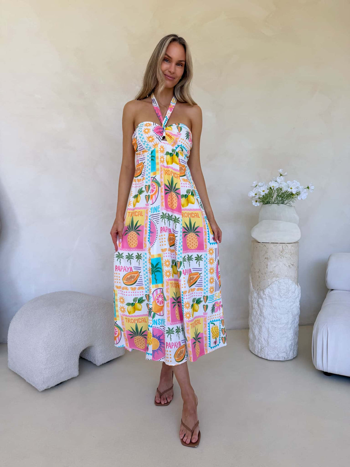 Tara Dress - Fiesta Print
