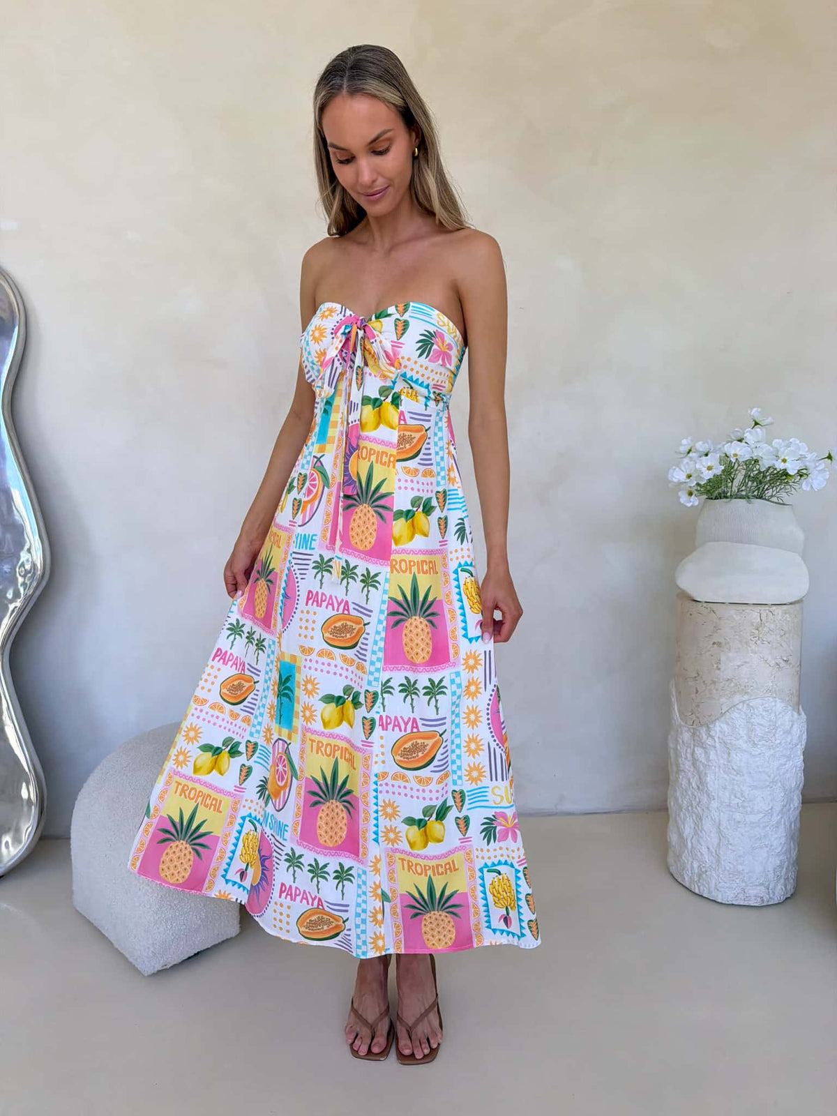 Tara Dress - Fiesta Print