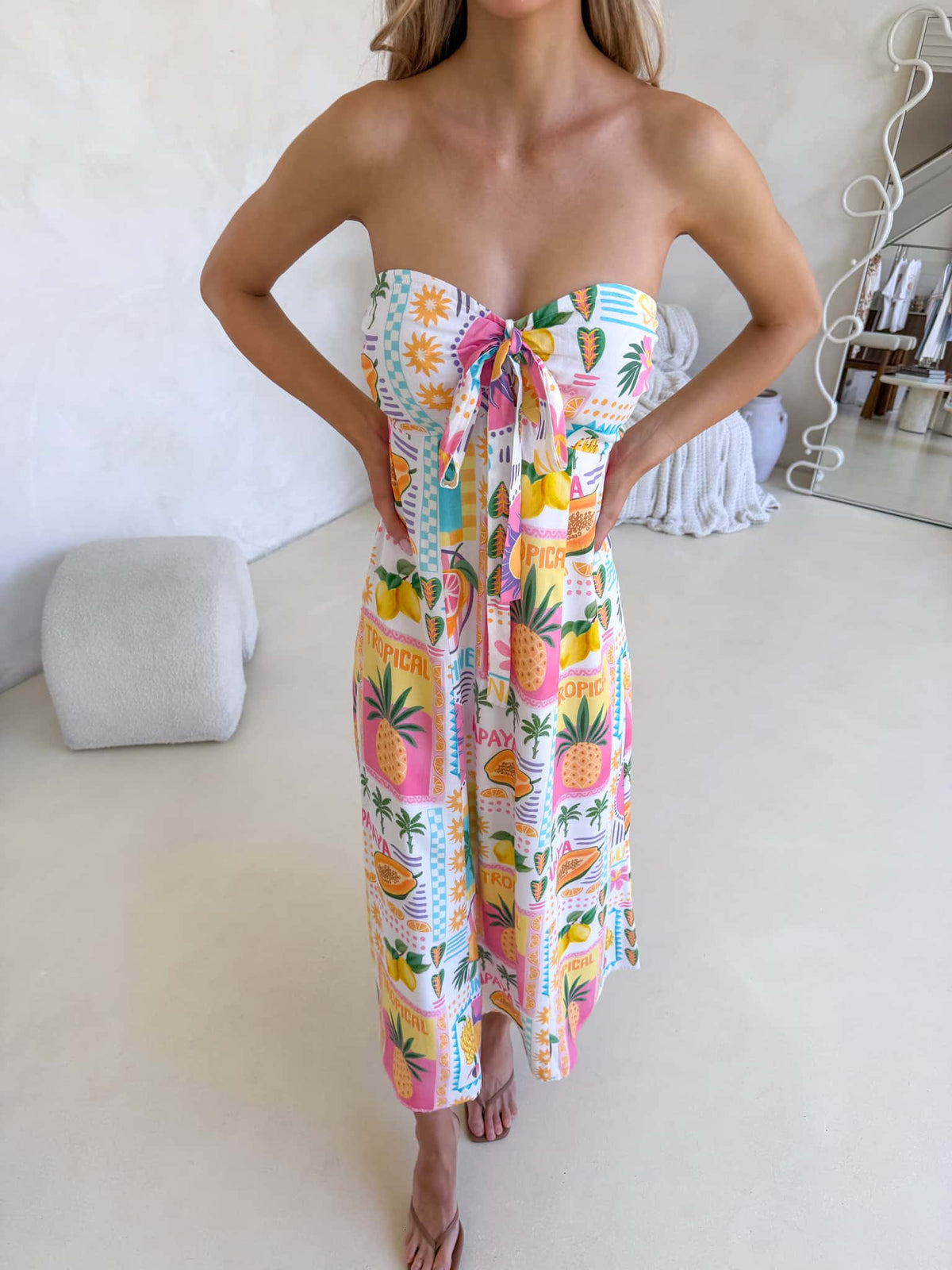 Tara Dress - Fiesta Print