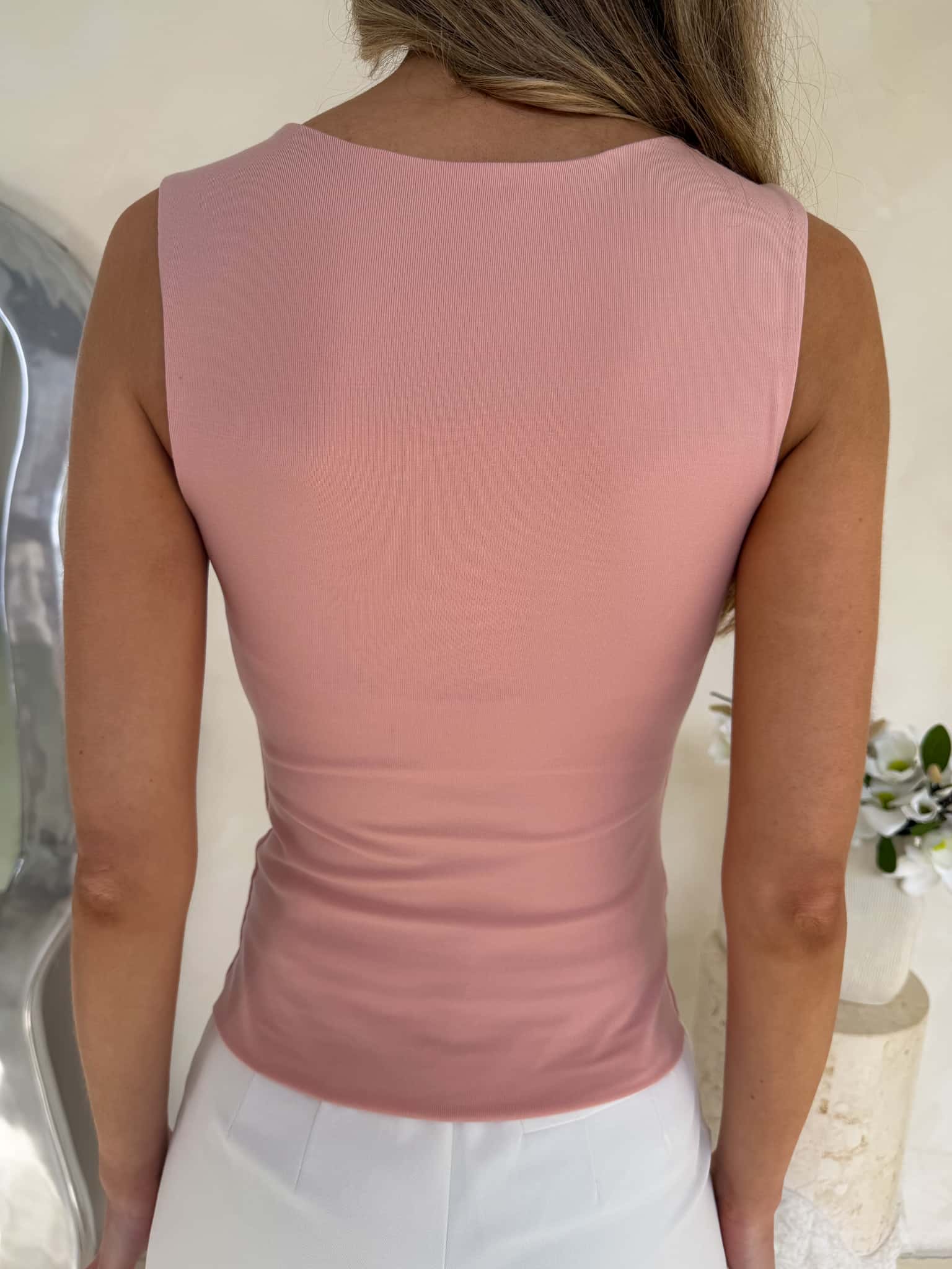 Theresa Top - Rose