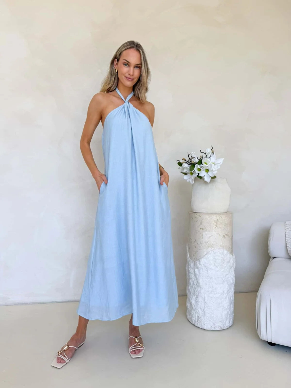 Willow Dress - Blue Dress