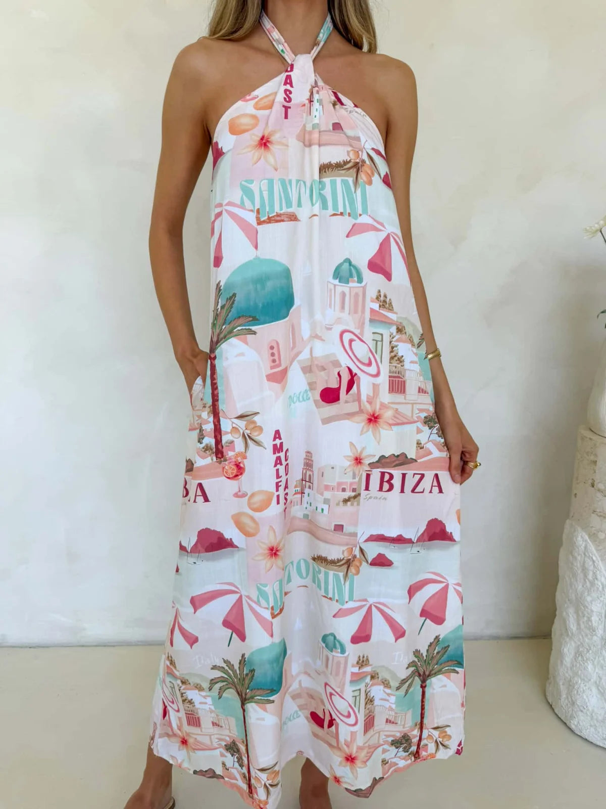 Willow Dress - Ibiza Print Dress