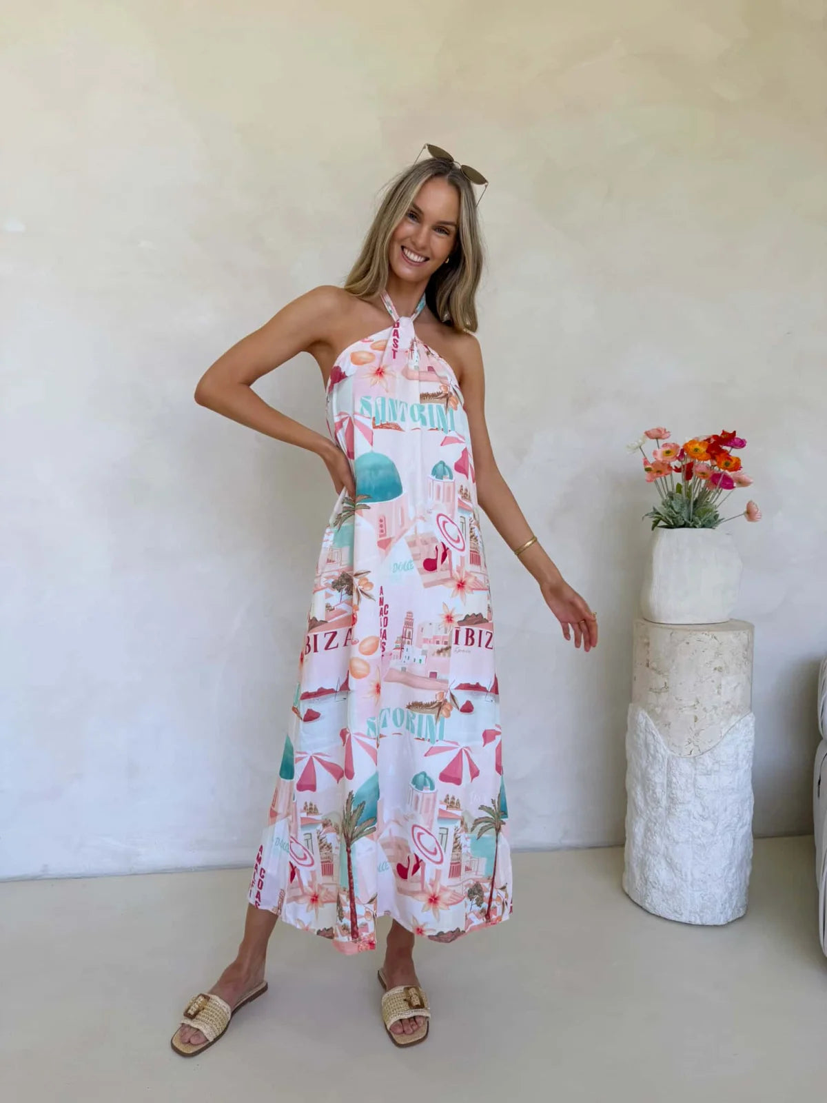 Willow Dress - Ibiza Print Dress