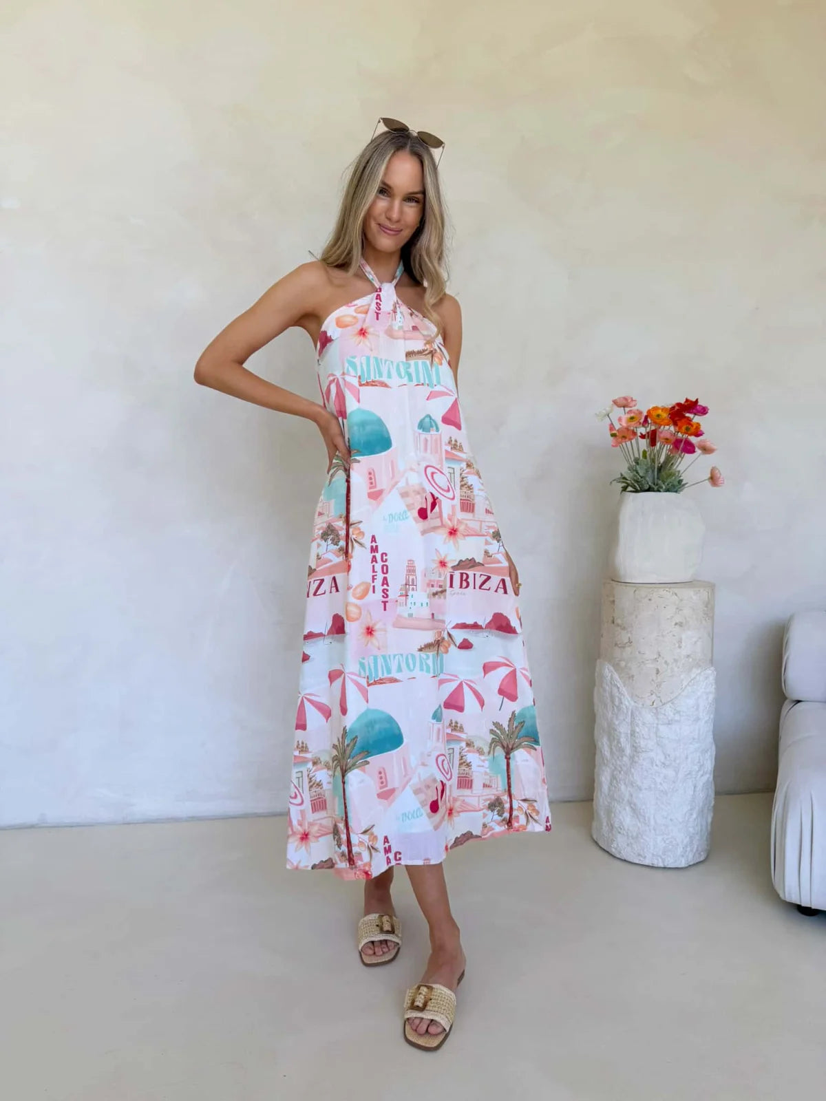 Willow Dress - Ibiza Print Dress