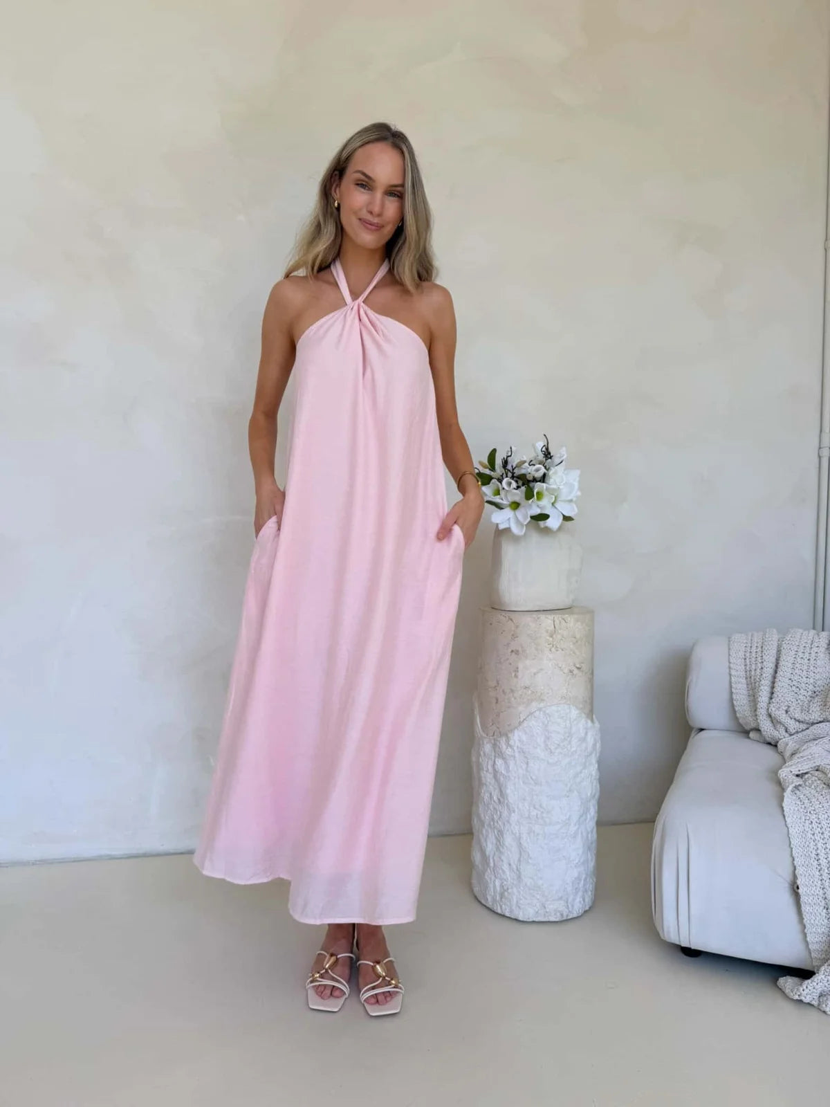 Willow Dress - Light Pink Dress