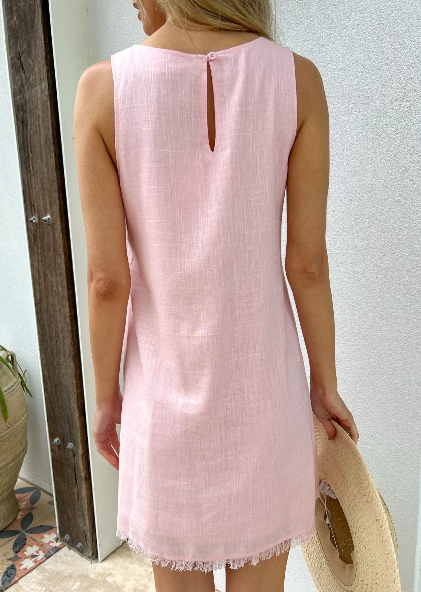 Freya Dress - Light Pink - Mylk The Label
