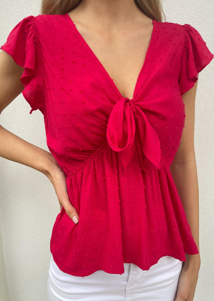 Lily Top - Red